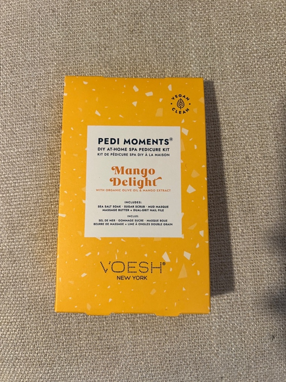 VOESH Mango Delight Pedi Moments At-Home Spa Pedicure Kit